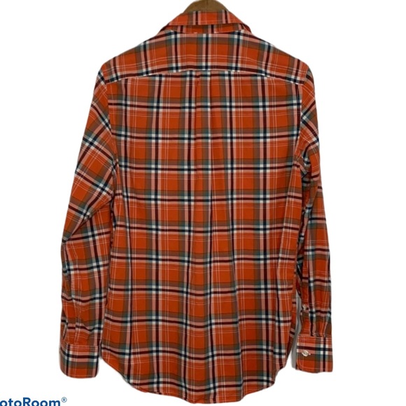 Banana Republic Plaid Long Sleeve Button Down Sz M - Picture 6 of 6